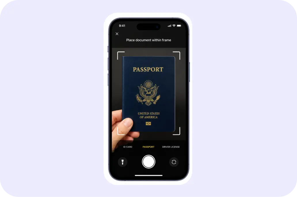 Capture the Identity Document